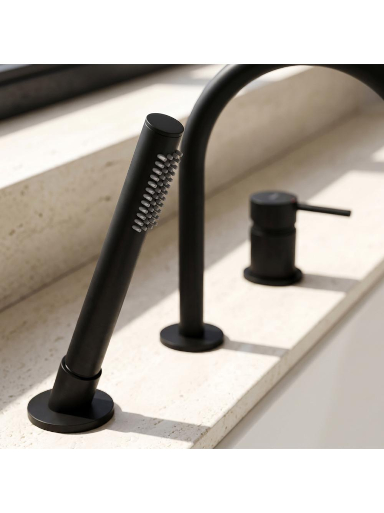 Baterie cada 3 orificii Rea Lungo negru 235mm electroplating [3]