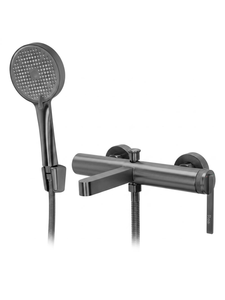 Baterie pentru cada REA Grace Titan montaj perete lungime gura 186 mm [9]