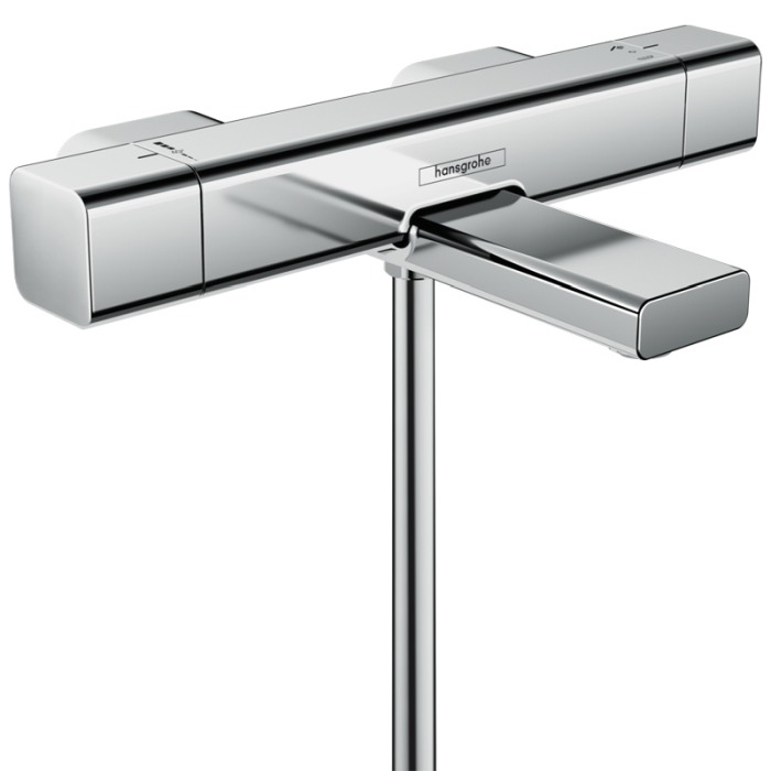 Baterie cada dus Hansgrohe, Ecostat E, termostatata, crom [1]