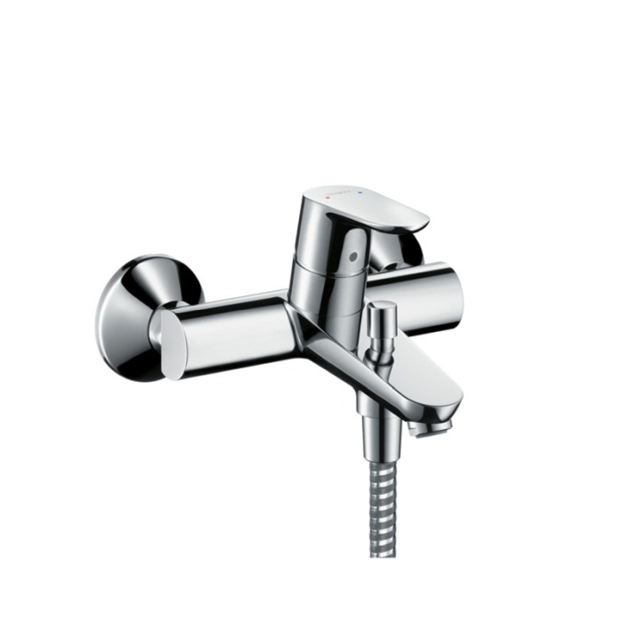 Baterie cada-dus Hansgrohe, Focus E2, fara set, crom [1]
