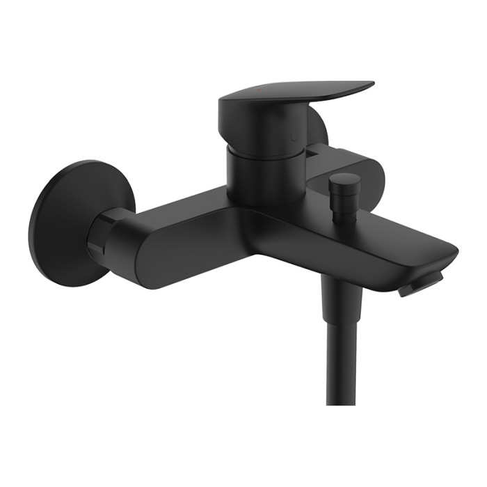 Baterie cada - dus, Hansgrohe, Logis, negru ma [1]