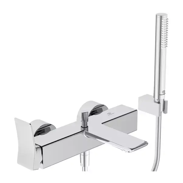 Baterie cada - dus Ideal Standard Atelier Conca crom lucios cu set de dus [1]