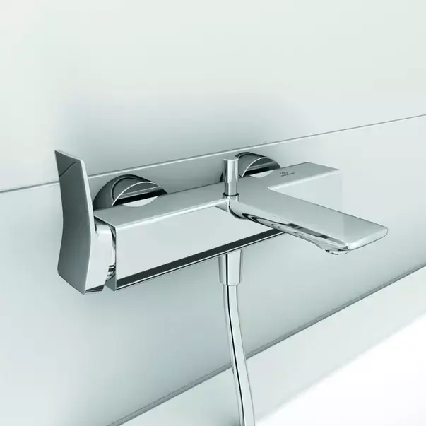 Baterie cada - dus Ideal Standard Atelier Conca crom lucios cu set de dus [3]
