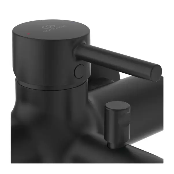 Baterie cada - dus Ideal Standard Ceraline finisaj negru mat cu set de dus [3]