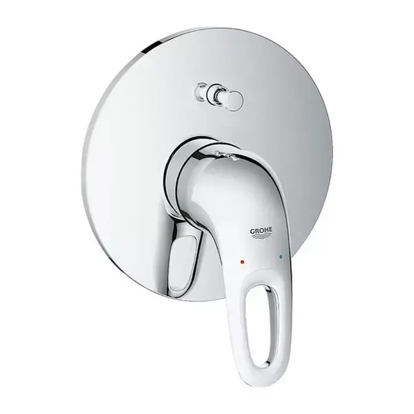 Baterie cada - dus incastrata Grohe Eurostyle crom lucios cu corp incastrat [3]