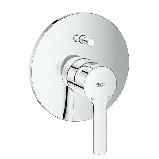 Baterie cada - dus incastrata Grohe Lineare crom lucios [1]