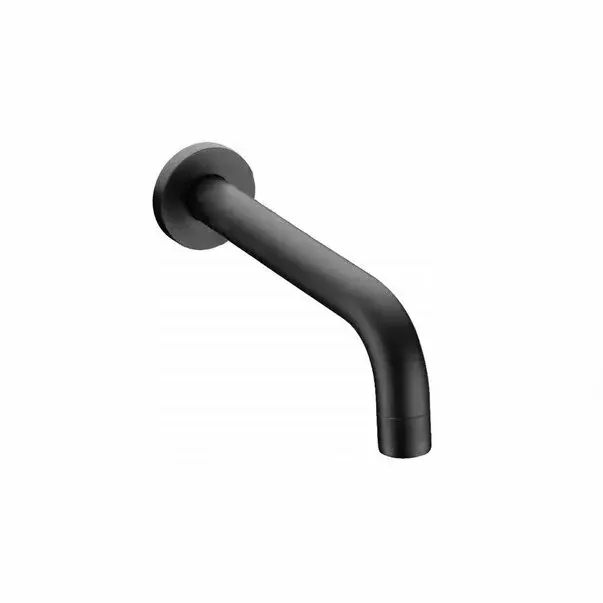 Baterie cada - dus incastrata Rea Lungo negru mat cu set de dus si corp ingropat [5]
