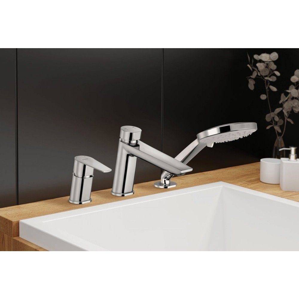 Baterie cada – dus monocomanda Deante Agawa crom cu set de dus [2]