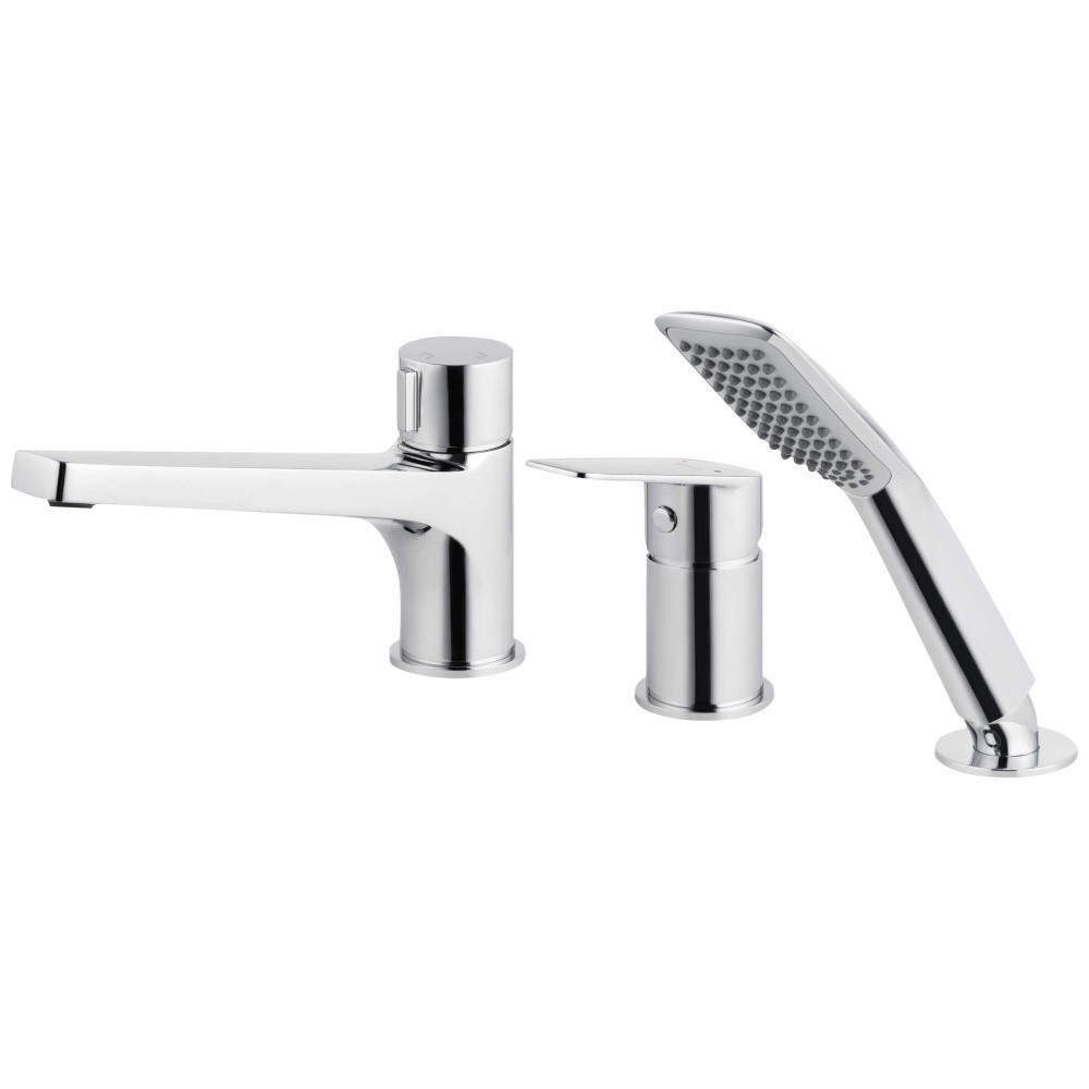Baterie cada – dus monocomanda Deante Jasmin crom cu set de dus [1]