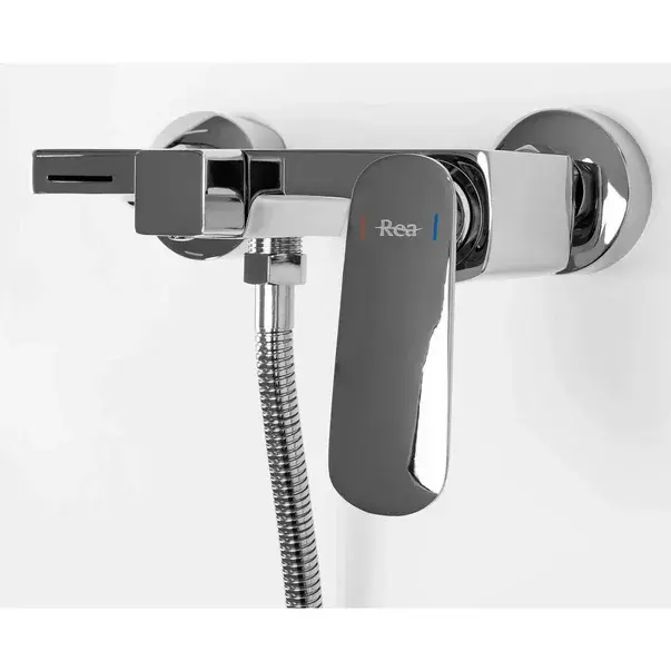 Baterie cada - dus Rea Berg monocomanda crom cu set de dus [6]