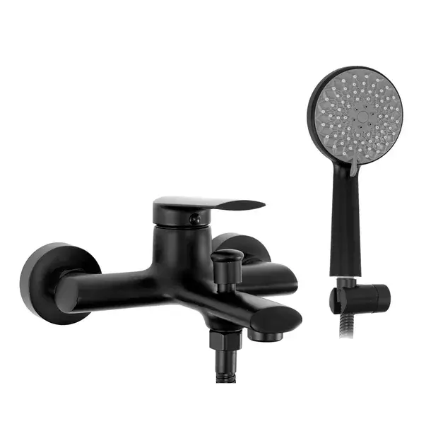 Baterie cada - dus Rea Buzz negru cu set de dus [1]