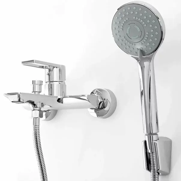 Baterie cada - dus Rea Flip monocomanda crom cu set de dus [5]