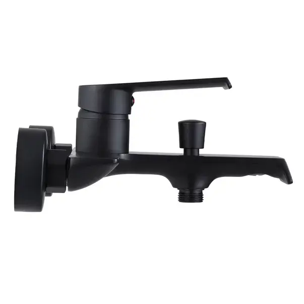 Baterie cada - dus Rea Hass monocomanda negru cu set de dus [5]
