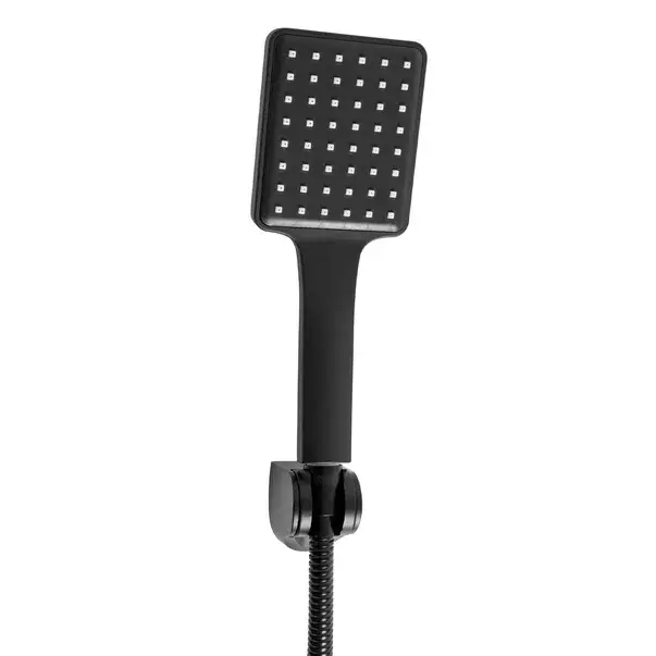 Baterie cada - dus Rea Hass monocomanda negru cu set de dus [6]