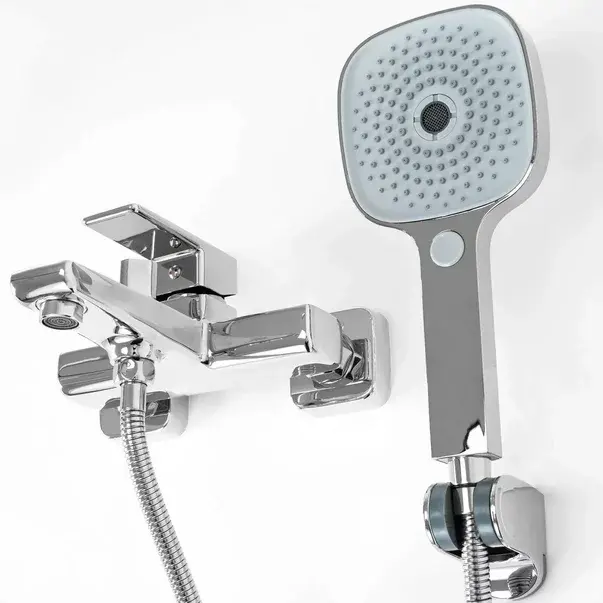 Baterie cada - dus Rea Orix monocomanda crom cu set de dus [2]