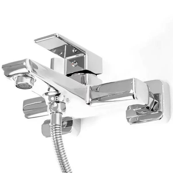 Baterie cada - dus Rea Orix monocomanda crom cu set de dus [5]