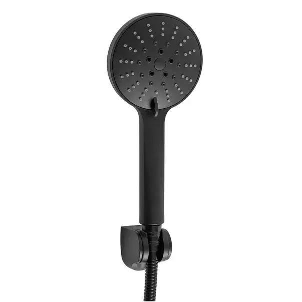 Baterie cada - dus Rea Polo monocomanda negru - auriu cu set de dus [8]