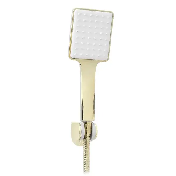 Baterie cada - dus Rea Storm monocomanda auriu lucios cu set de dus [5]