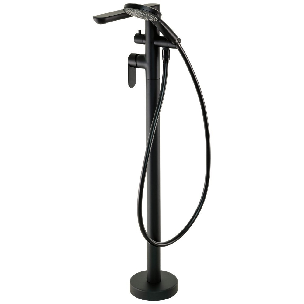 Baterie cada freestanding Deante Alpinia negru [1]