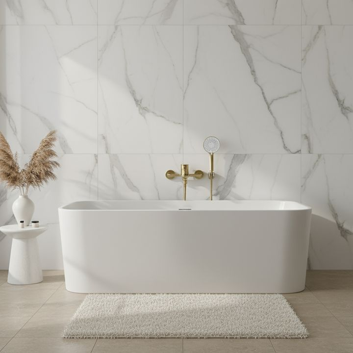 Baterie cadă REA DROP auriu periat [3]