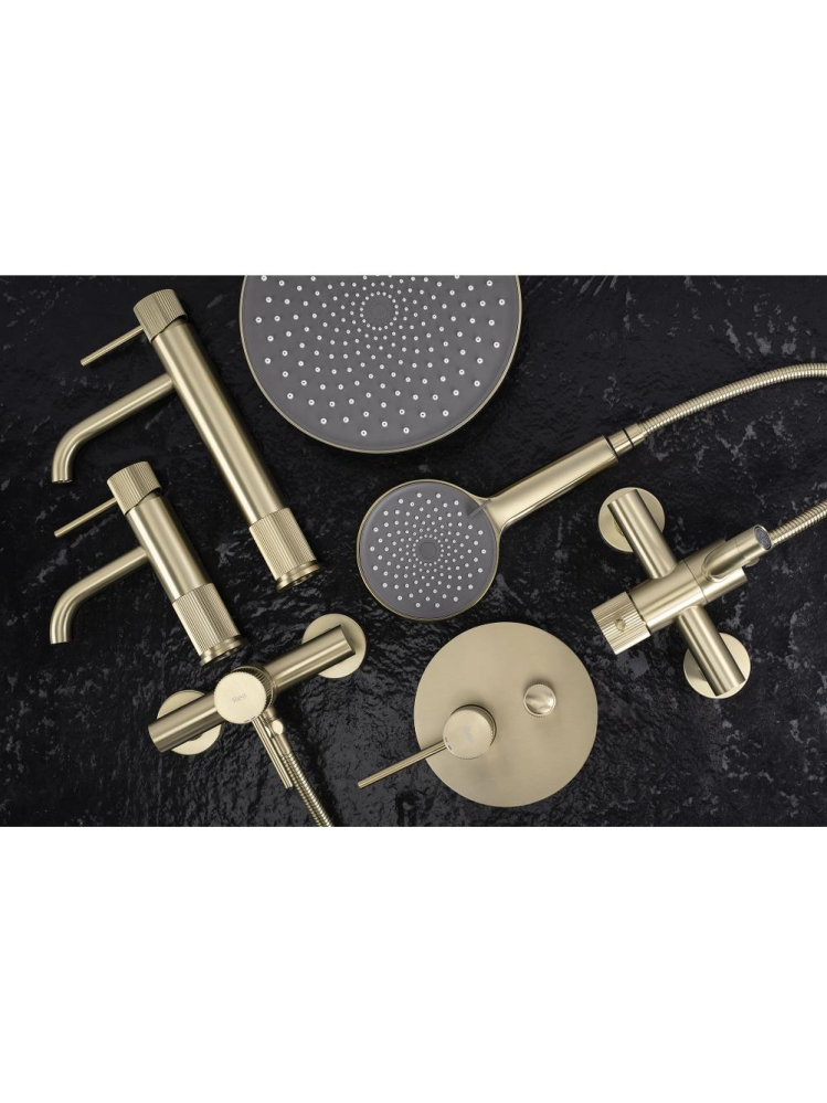 Baterie cada Rea Lungo Stripe auriu periat  [8]