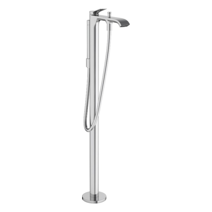 Baterie cada stativa, Hansgrohe, Vivenis, pentru cazile freestanding, crom [1]