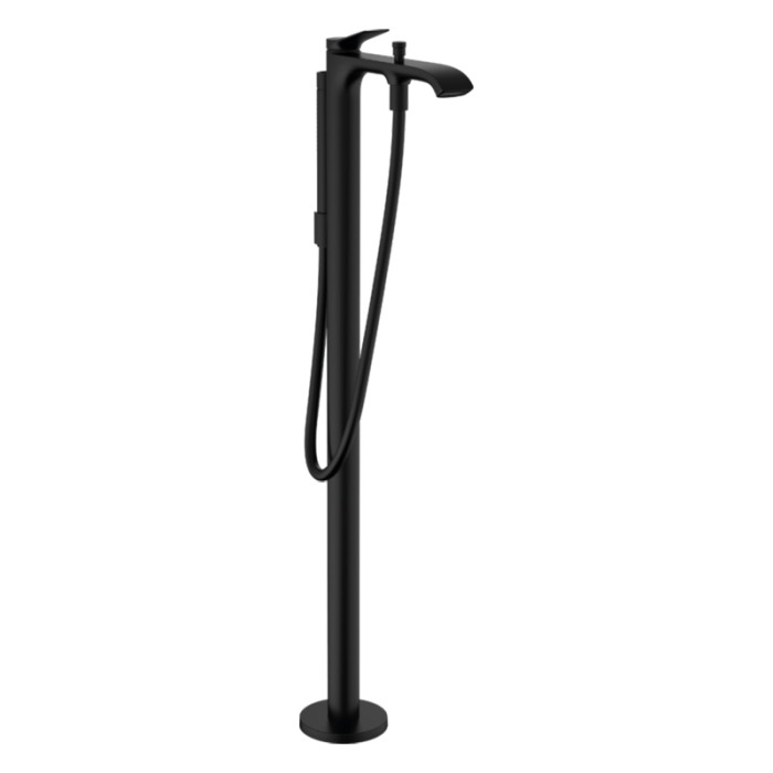Baterie cada stativa, Hansgrohe, Vivenis, pentru cazile freestanding, negru mat [1]