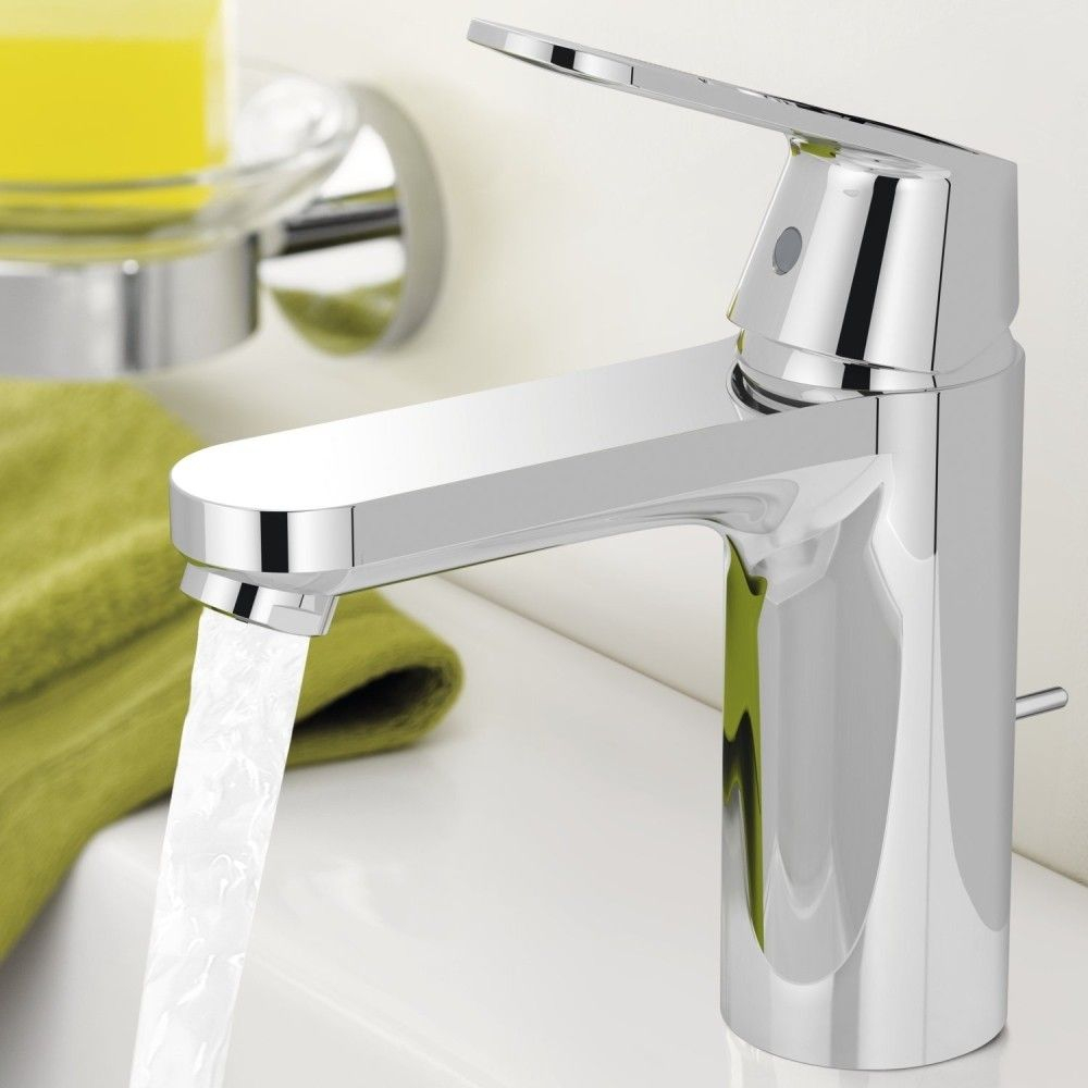 Baterie chiuveta baie Grohe Eurosmart Cosmopolitan, cu ventil pop-up, coldstart, marime M [2]