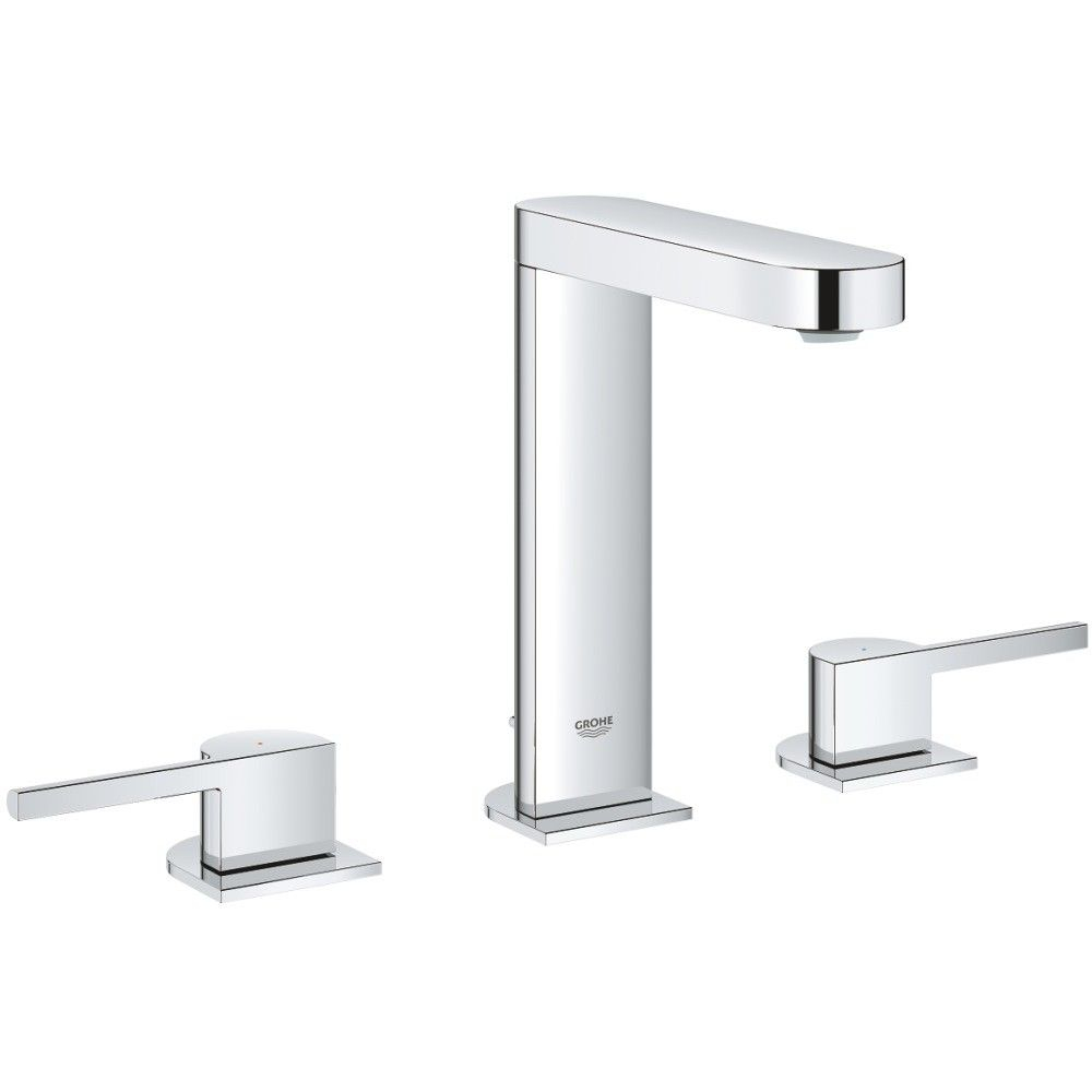 Baterie chiuveta baie Grohe Plus, dubla comanda, cu ventil pop-up [1]