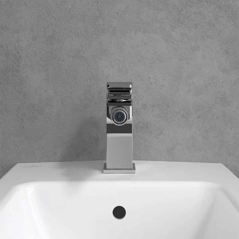 Baterie de bideu Villeroy & Boch, Architectura Square, crom [5]