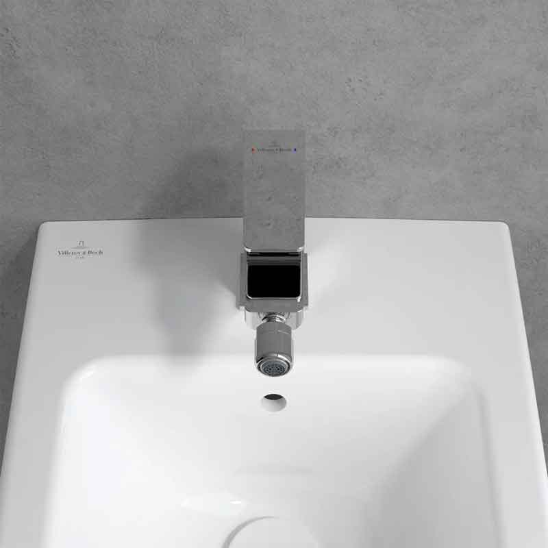 Baterie de bideu Villeroy & Boch, Architectura Square, crom [6]