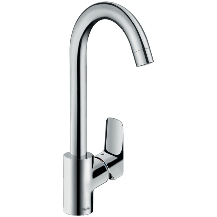 Baterie de bucatarie cu monocomanda, Hansgrohe, Logis M31 260, crom [1]