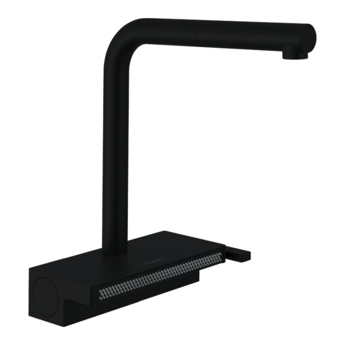 Baterie de bucatarie, Hansgrohe, Aquno Select M81 250, 2jet, sBox, negru mat [1]