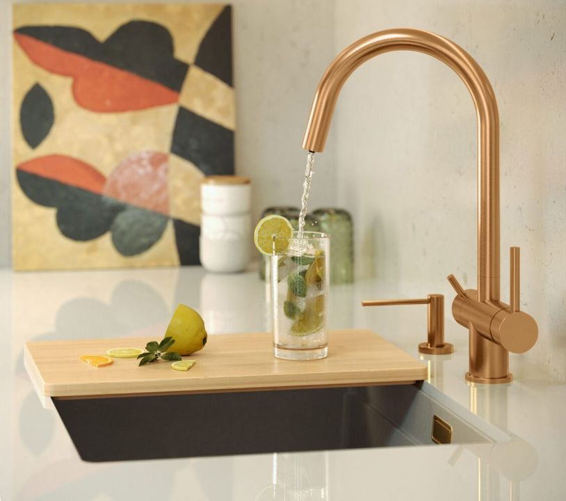 Baterie de bucătărie REA Caren cupru [6]