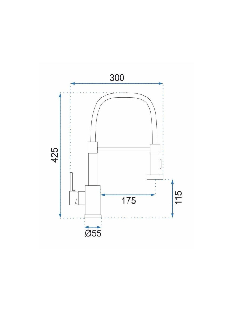 Baterie de bucătărie REA Colin Titan [10]
