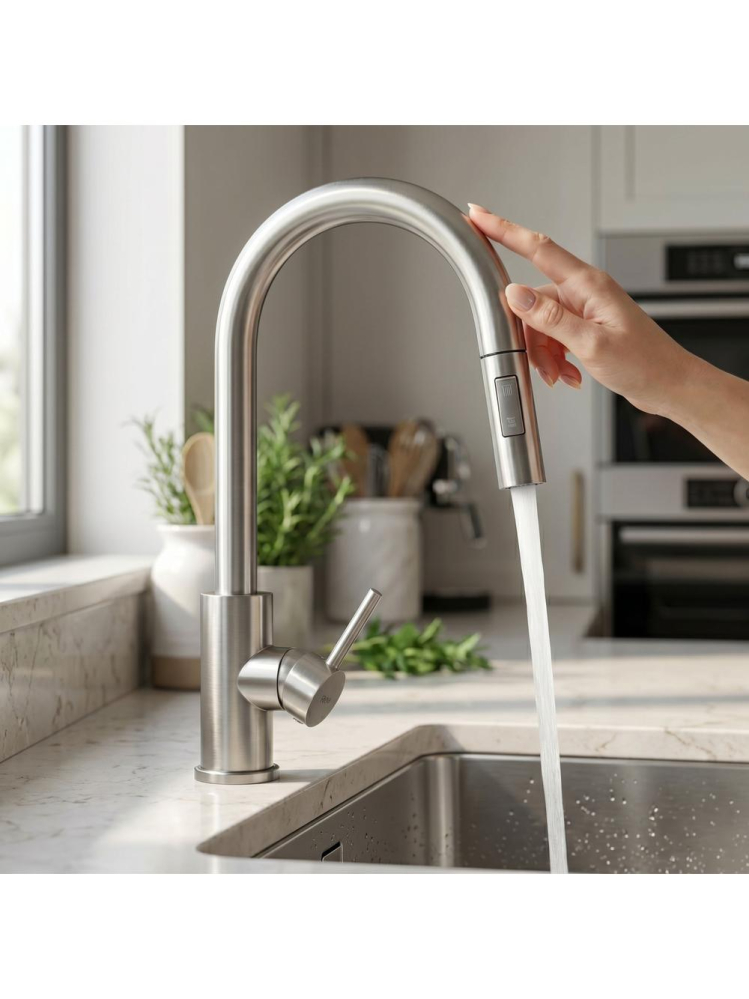 Baterie de bucătărie Rea Fresh Touch crom periat [11]