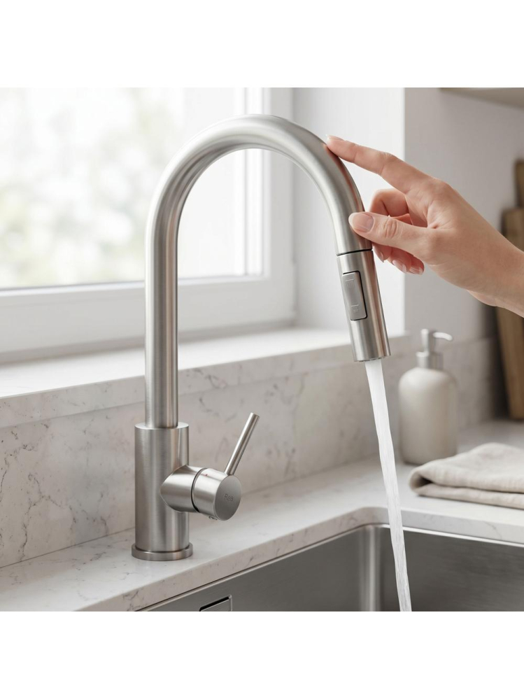 Baterie de bucătărie Rea Fresh Touch crom periat [2]