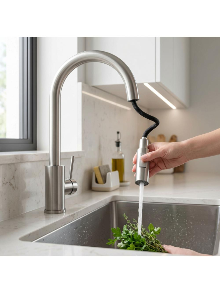 Baterie de bucătărie Rea Fresh Touch crom periat [8]