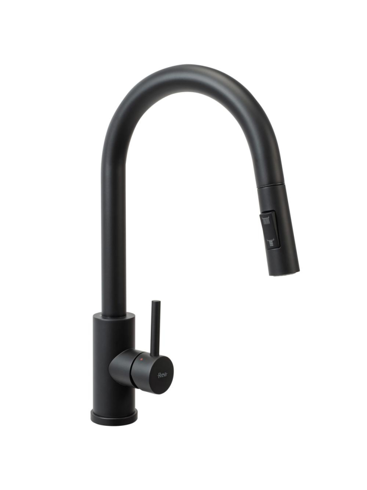 Baterie de bucătărie Rea Fresh Touch negru [7]