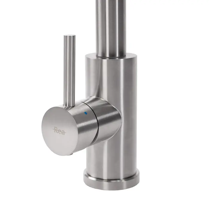 Baterie de bucătărie Troy Otel periat, Rea [3]