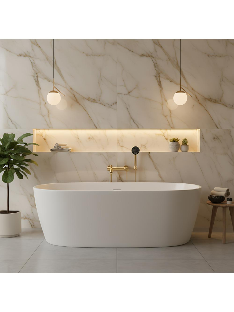 Baterie de cada Rea FOSTER auriu periat [9]