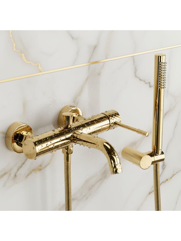 Baterie de cada Rea Lungo Diamond Auriu  [3]