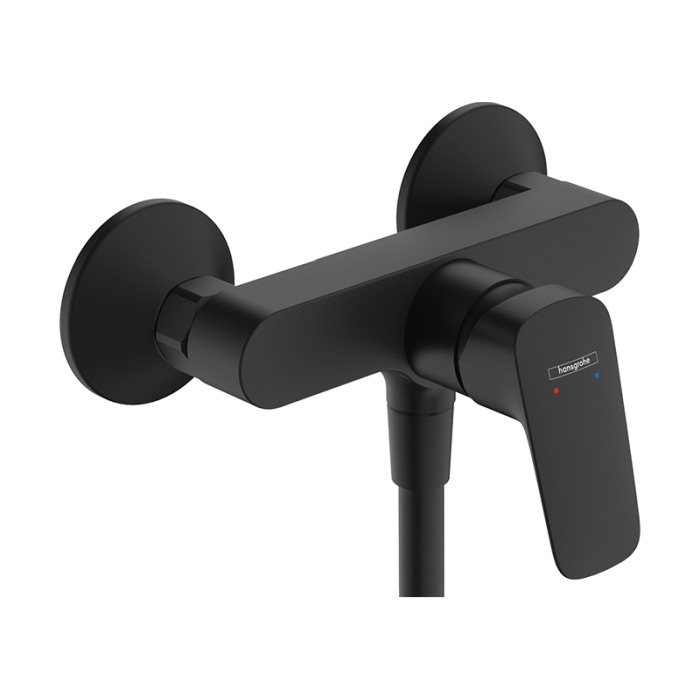 Baterie de dus, Hansgrohe, Logis, negru mat [1]