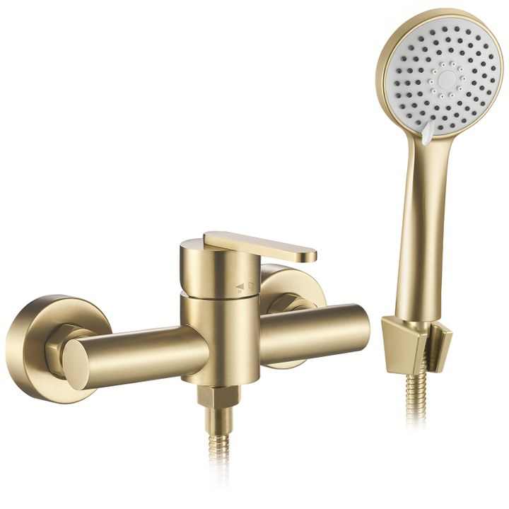 Baterie de duș REA Ontario auriu periat [1]