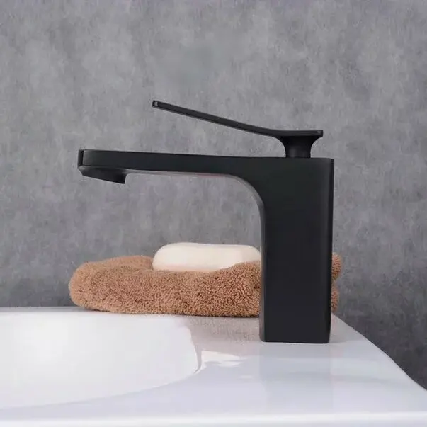 Baterie de lavoar Rea Sonic negru mat [5]