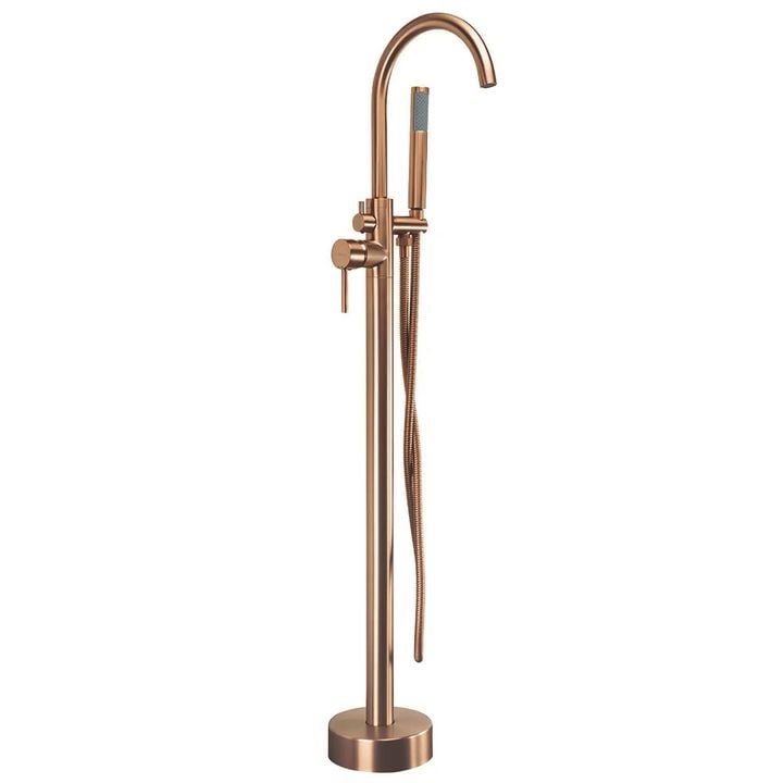 Baterie de podea Rea Lungo cupru periat [1]