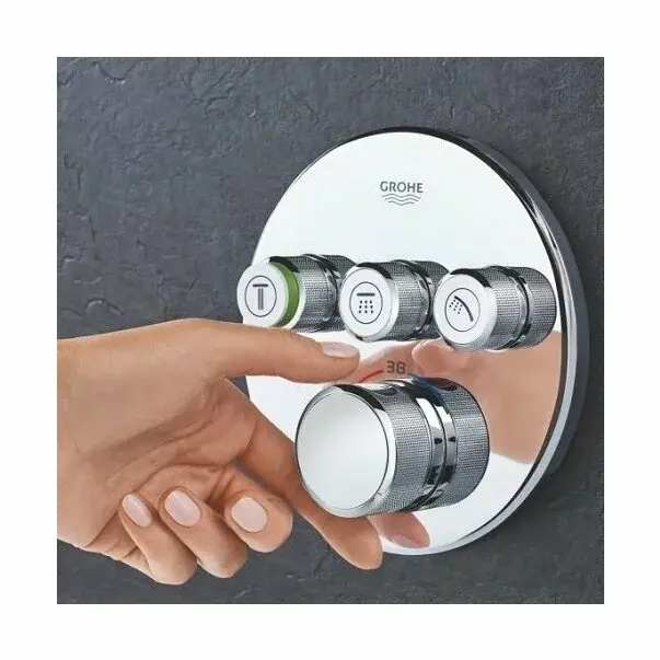 Baterie dus Grohe Grohtherm SmartControl termostatica cu 3 iesiri [2]