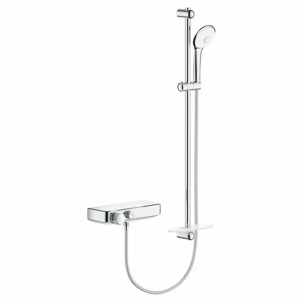 Baterie dus Grohe Grohtherm SmartControl termostatica cu set dus Euphoria [1]