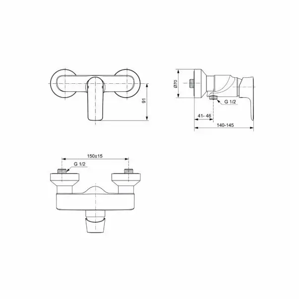 Baterie dus Ideal Standard Connect Air [2]