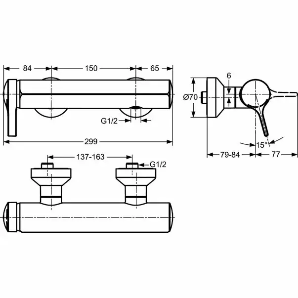 Baterie dus Ideal Standard Melange [3]